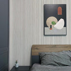 YXTII 20.8" x 196.8" Thick Peel and Stick Grasscloth Wallpaper - Image 7