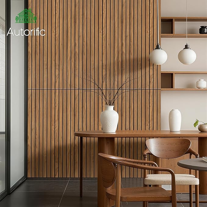 Wood Veneer Sound Panels, 10 Pack 47.2”x23.6” Wall Panels, Decorative Acoustic - Image 7