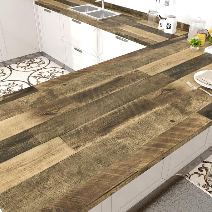 WESTICK Large Wood Contact Paper 36" x 394" Wood Wallpaper Peel and Stick - Image 3