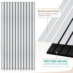 Wood Veneer Sound Panels, 10 Pack 47.2”x23.6” Wall Panels, Decorative Acoustic - Image 3