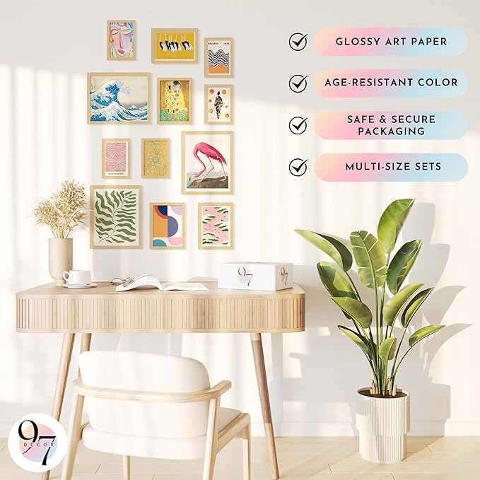 97 Decor Artsy Eclectic Wall Art - Image 5