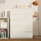 CRE8TIVE Off-White Glitter Wallpaper 8"x354" White Peel and Stick Wallpaper - Image 3