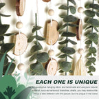 Artificial Eucalyptus Wall Decor Fake Greenery Leaves Stems Wall Hanging Plants - Image 5