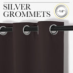 NICETOWN Energy Smart Thermal Insulated Solid Grommet Blackout Curtains/Drapes - Image 3