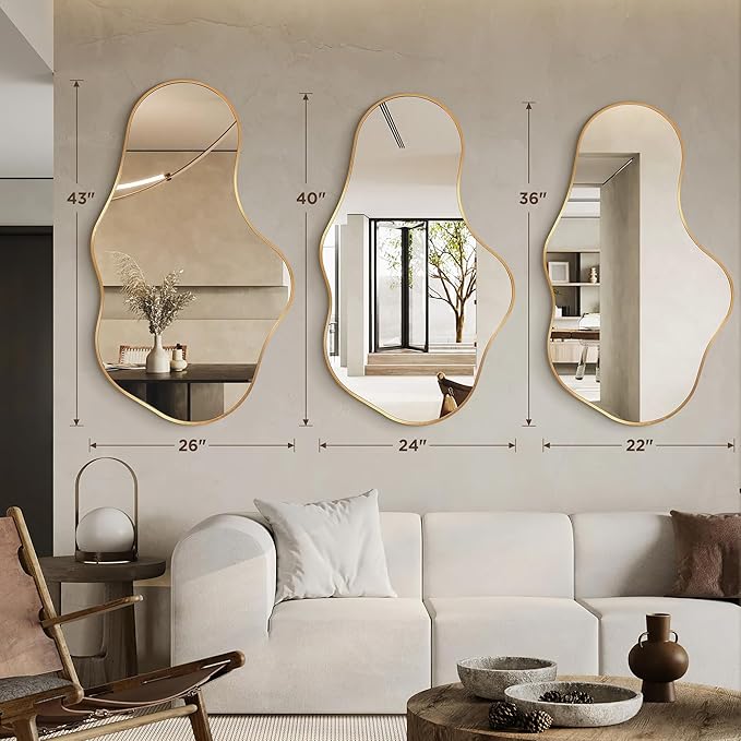 Dorlicecass Irregular Wall Mirror - Image 6