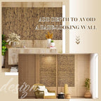 Juexica 1 Pcs Natural Bamboo Wall Panel - Image 4