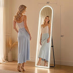 63"x20" Arched Full Length Mirror - Image 6