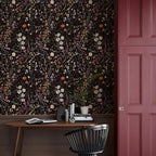 JiffDiff Floral Wallpaper Peel and Stick- 473" x 17.3" Farm Wildwood Daisy - Image 4