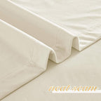 NICETOWN Ivory White Velvet Curtains 108" Length - Image 7
