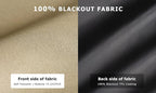 LazBlinds 100% Blackout Roller Shades, No Tools No Drill Cordless Blinds - Image 2