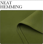 NICETOWN Olive Green Blackout Curtains 78 inches Length - Image 6