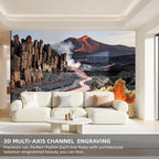 6 Pack Acoustical Wall Panels–TEMGCUAM 60" x 40" Large Art Acoustic Panels - Image 4