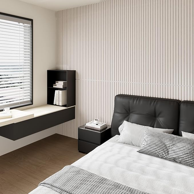 Wood Slat Acoustic Panels, 2 Pack 47.2" x 23.6"/ 120 x60cm Wood Wall Panels - Image 7