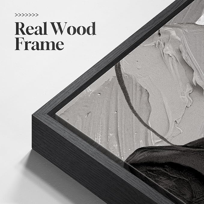 Extra Large Framed Abstract Wall Art - Image 6