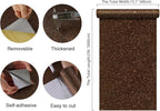 CHIHUT Dark Brown Glitter Wallpaper Peel and Stick Sparkle Glitter Contact - Image 8