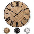 Large Wall Clock 24" Round by HBDesignCo