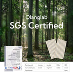 Olanglab Wood Wall Panels 4 Pack, Wood Slat Acoustic Wall Panels, 94.5"x12.6" - Image 5