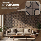 Acoustic Wood Slat Panels, 3D Fluted Wood Panel Sound Absorbing Panel - Image 7