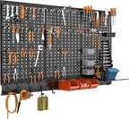 TORACK Metal Pegboard Wall Organizer System - Image 2
