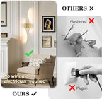 KARTOOSH Battery Operated Wall Sconces Set of Two - Image 2