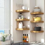 Square Floating Shelves for Wall 12"W x 12"D x 1.4"H, Small Engineered Wood - Image 2
