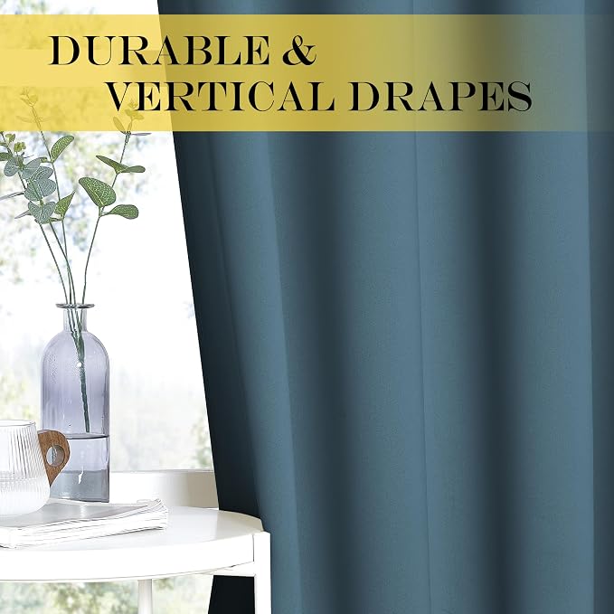 NICETOWN Sliding Door Curtain 108 Inches Long - Image 6