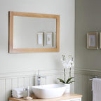 TIANLDD 27 FT Wood Grain Wallpaper Border, Removable Waterproof Mirror Border - Image 4