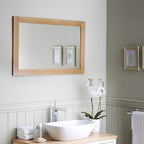 TIANLDD 27 FT Wood Grain Wallpaper Border, Removable Waterproof Mirror Border - Image 5
