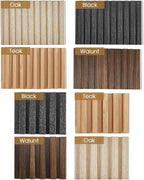 Samples 8 Pack 6" x 6" WPC Slat Wall Panels Low Grille - Image 2