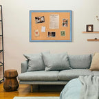 DOLLAR BOSS Cork Boards for Walls, 24 X 18 Inches Bulletin Board Decorative - Image 7