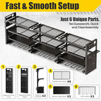 Large 49''W Power Tool Organizer Wall Mount | 620lbs Garage Storage Rack - Image 7