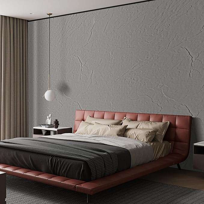 KASARO 3D Faux Stone Wall Panels, Modified Clay Material, Accent - Image 5