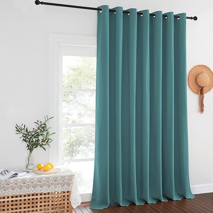 NICETOWN Sea Teal Blackout Curtains - Image 8