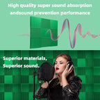 24 Pack Sound Proof Foam Panels | 1"×12"×12" Quick-Recovery Soundproof Wall - Image 5