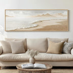 Framed Boho Coastal Beach Wall Art by Cuspin
