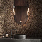 JiffDiff Leopard Print Peel and Stick Wallpaper, Waterproof Removable Self - Image 5