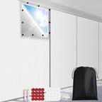 FADOTY Blackout Curtains for Bedroom, Portable 100% Black Out Window Cover Film by FADOTY