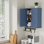 Homleke Bathroom Wall Cabinet, Over Toilet Storage Cabinet - Image 8