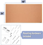 Mr. Pen- Cork Board, Wood Frame, Cork Bulletin Board, Push Pin Board, Cork - Image 2