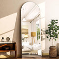 HARRITPURE 64"x21" Arched Full Length Mirror Free Standing Floor Mirrors by HARRITPUREHome