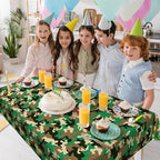 Kochorie 100 Ft x 54 Inch Camo Tablecloth Roll Camouflage Table Cover - Image 7