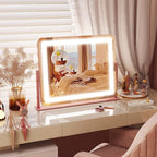 FENNIO Vanity Mirror with Lights 22''x17'' Makeup Mirror, Vanity Mirror Touch - Image 4