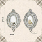 ZEXUIRU 4 Set. Rustic Wall Mirrors - Image 6