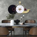 37.8×21 Inch Light Luxury Retro Wall Clock - Image 5