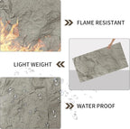 3D Faux Stone Wall Panels, Lightweight & Waterproof Accent Marble Rock Skin - Image 3
