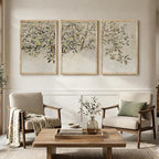 Large Vintage Framed Botanical Wall Art - Image 6