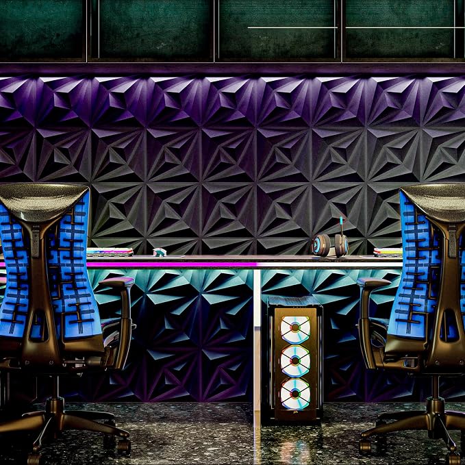 AMZDEPOT 50 Pack 3D Wall Panels - Image 9