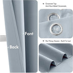 MIULEE Blackout Curtains for Bedroom Living Room 2 Panels, Thermal Insulated - Image 4