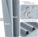MIULEE Blackout Curtains for Bedroom Living Room 2 Panels, Thermal Insulated - Image 4