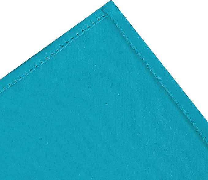 LEMOMO Teal/Turquoise Blackout Curtains/42 x 63 Inch Length Kids Curtains/Set - Image 8